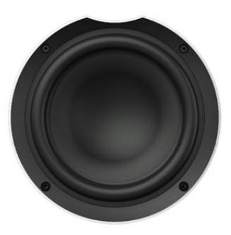 Newly developed 5.25” Aluminium Woofer with Cast Chassis