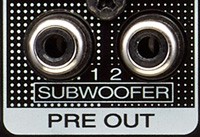 Dual Subwoofer Outputs