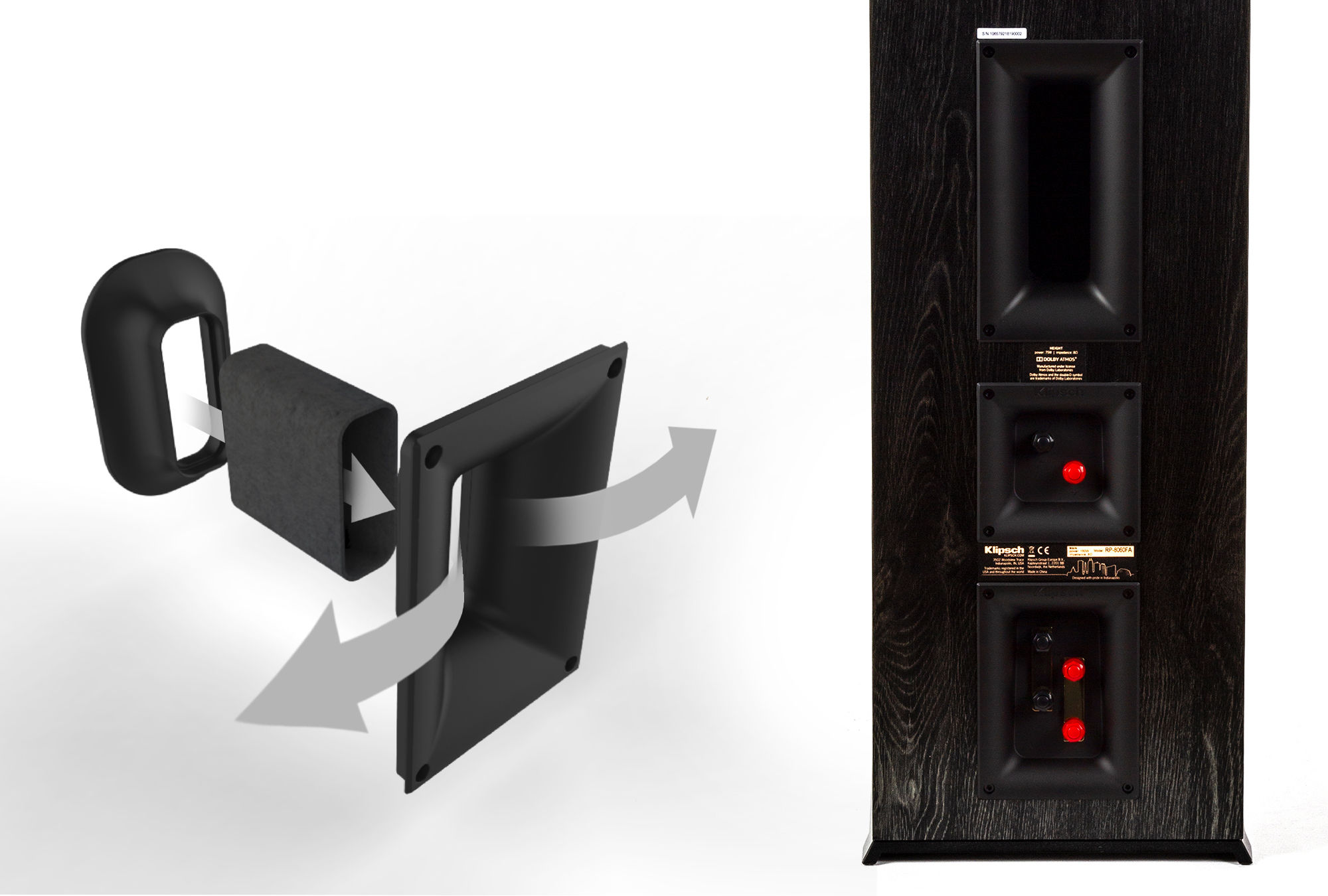 Klipsch RP-8060FA Atmos Floorstanding 