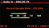 Recording w/ 192Khz