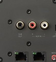Bring on the Bass with Subwoofer Output