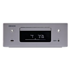 Denon CEOL RCD-N10 Network CD Music System, Gloss Grey 