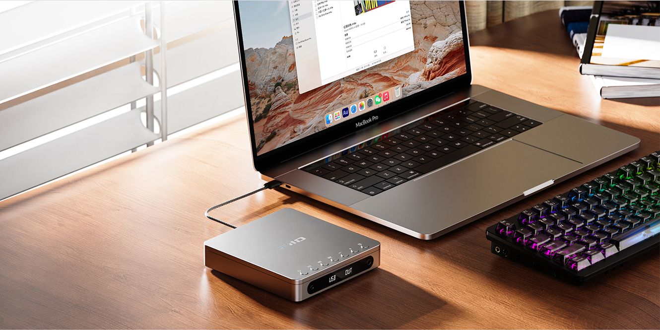 FiiO DM13 used with a laptop
