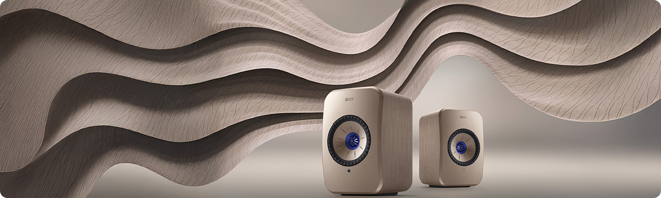 KEF LSX II Wireless Hi-Fi Speaker System (Pair), Soundwave Edition