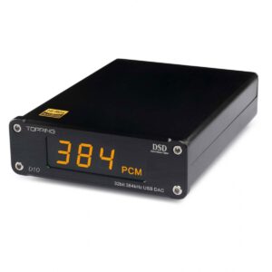 Topping D10 Balanced Desktop DAC, Black