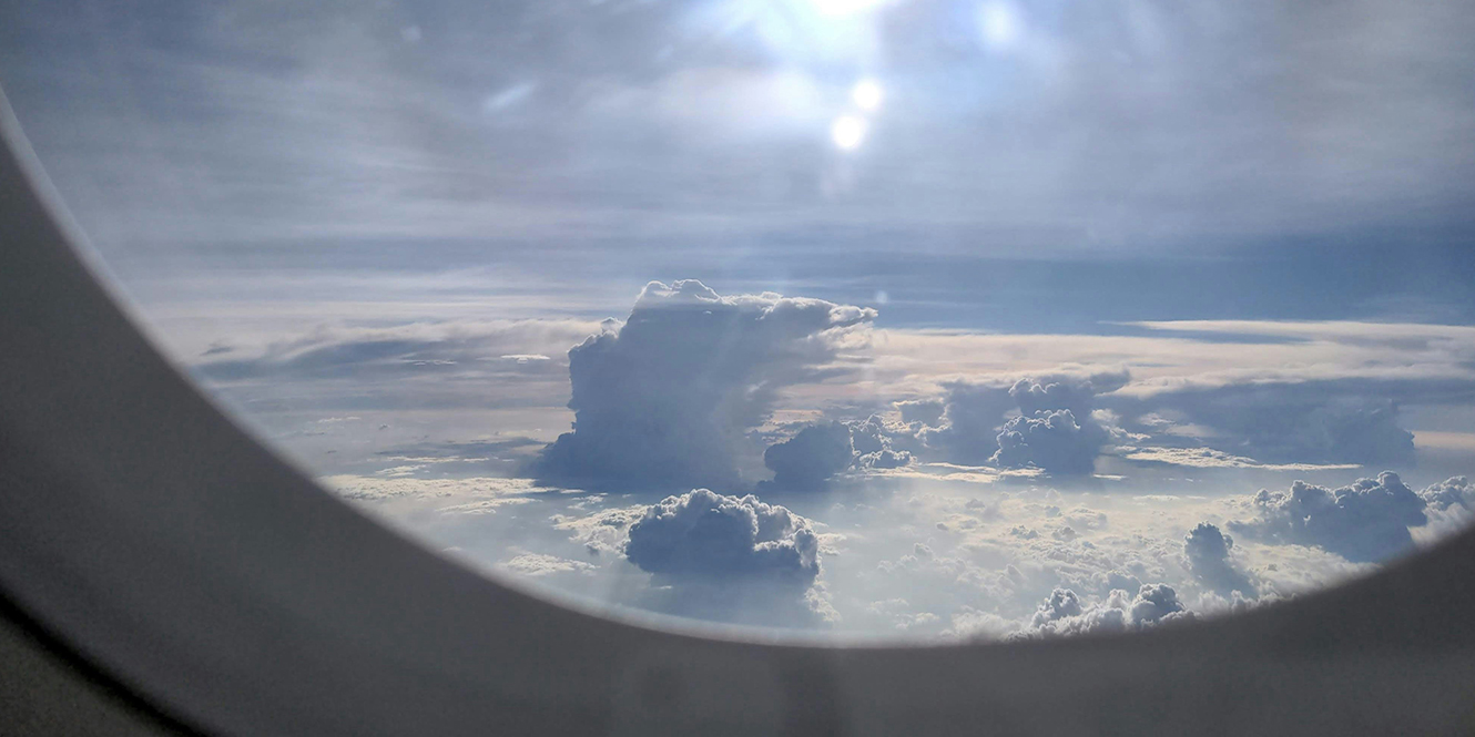 Airplane window