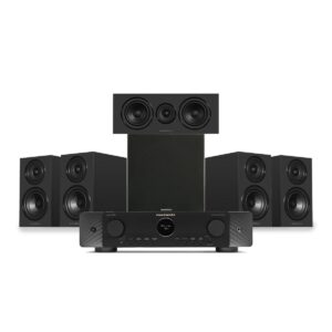 Marantz Cinema 70s Receiver & Wharfedale Diamond 12.1i 5.1 Package, Black