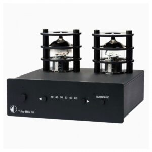 Pro-Ject Tube Box S2 Valve Phonostage, Black