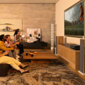Denon AVR-X2900H AV Receiver in a living room