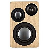 Three-way stereo sound