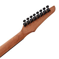 Ergonomic fanned-fret playability