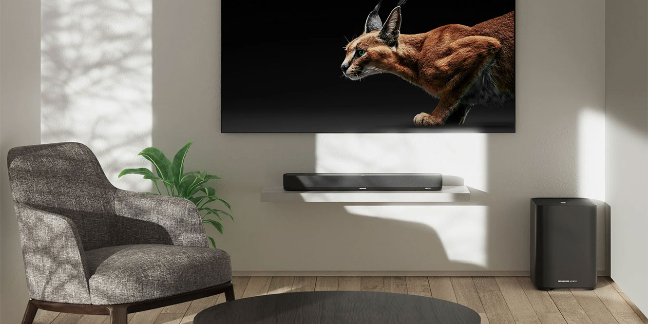Sennheiser AMBEO Mini Soundbar setup